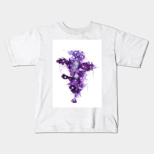 VIOLET BUBBLE Kids T-Shirt